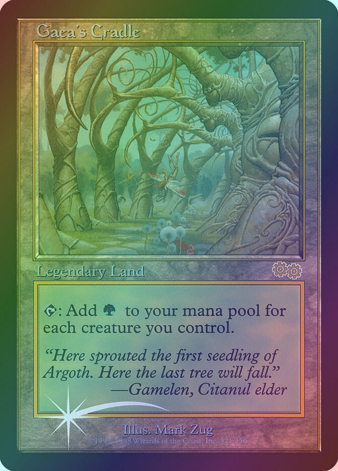 Gaea's Cradle (JGP) (3) / Foil