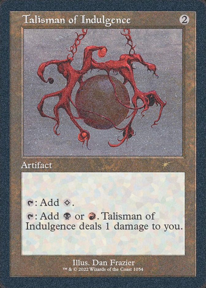 Talisman of Indulgence (SLD) (1054) / Foil Etched