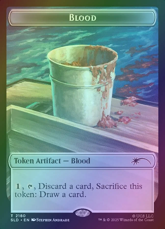 Blood (SLD) (2180) / Rainbow Foil