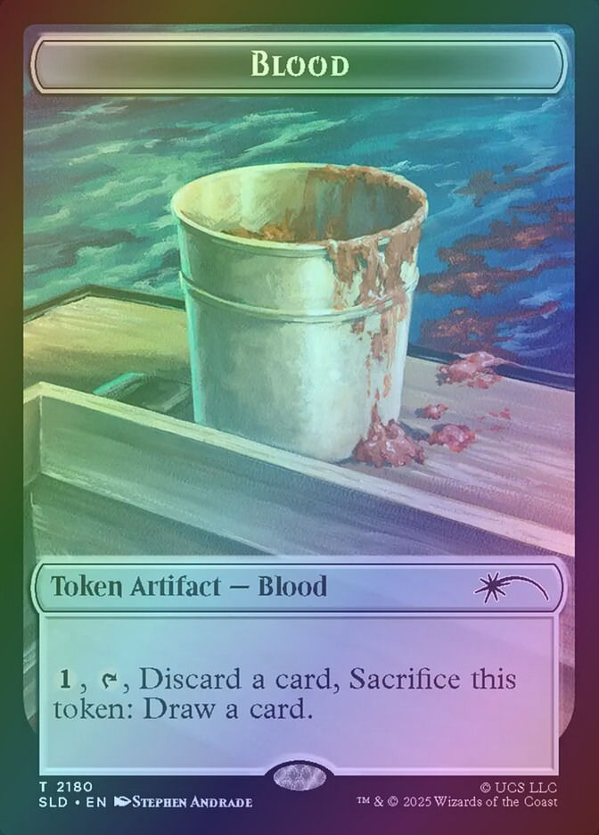 Blood (SLD) (2180) / Rainbow Foil