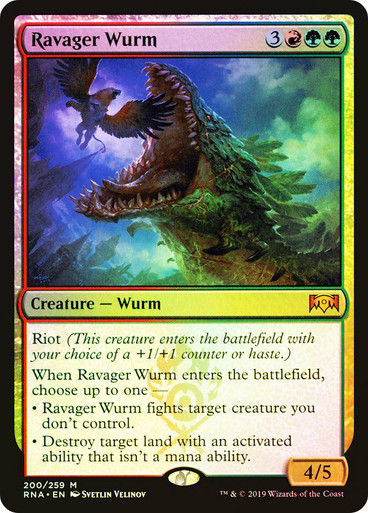 Ravager Wurm (RNA) (200) / Foil