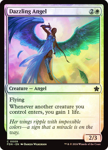 Dazzling Angel (FDN) (9) / Foil