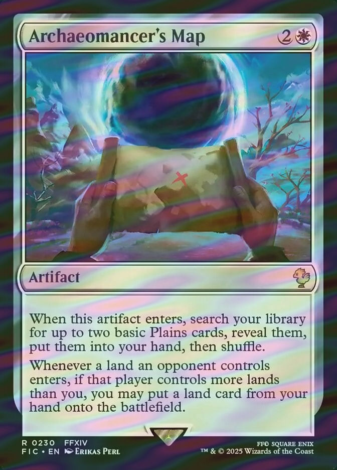 Archaeomancer's Map (FIC) (230) / Surge Foil