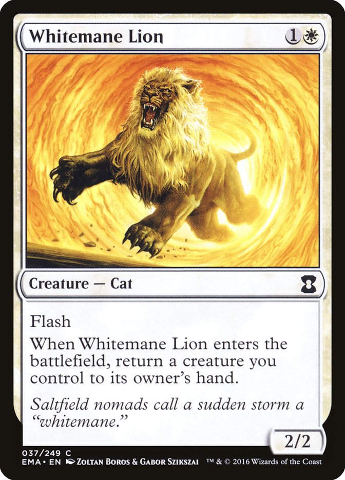 Whitemane Lion (ema)