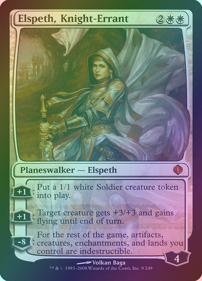 Elspeth, Knight-Errant (ALA) (9) / Foil