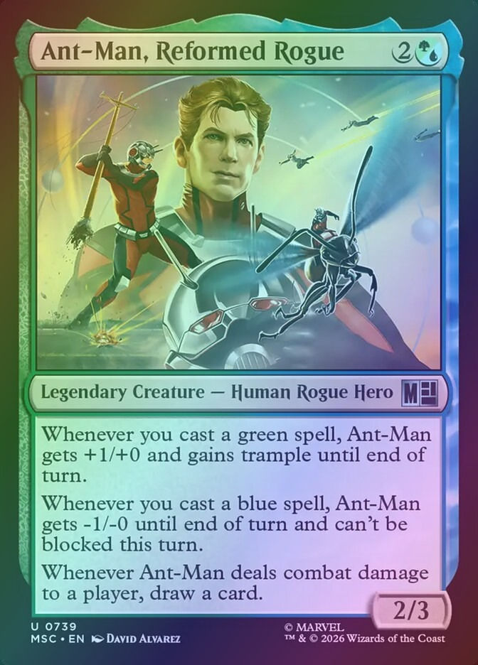 Ant-Man, Reformed Rogue (MSC) (739) / Foil