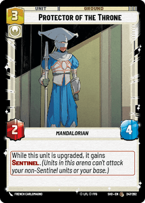 Protector of the Throne (SHD_#247/262) / Foil