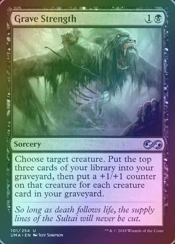 Grave Strength (UMA) (101) / Foil
