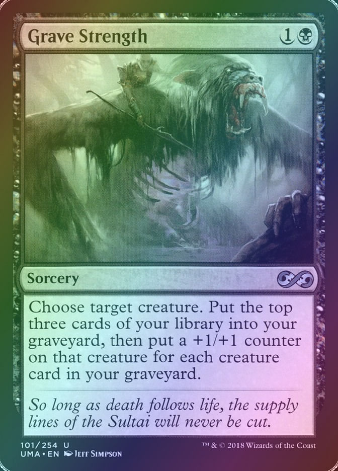 Grave Strength (UMA) (101) / Foil