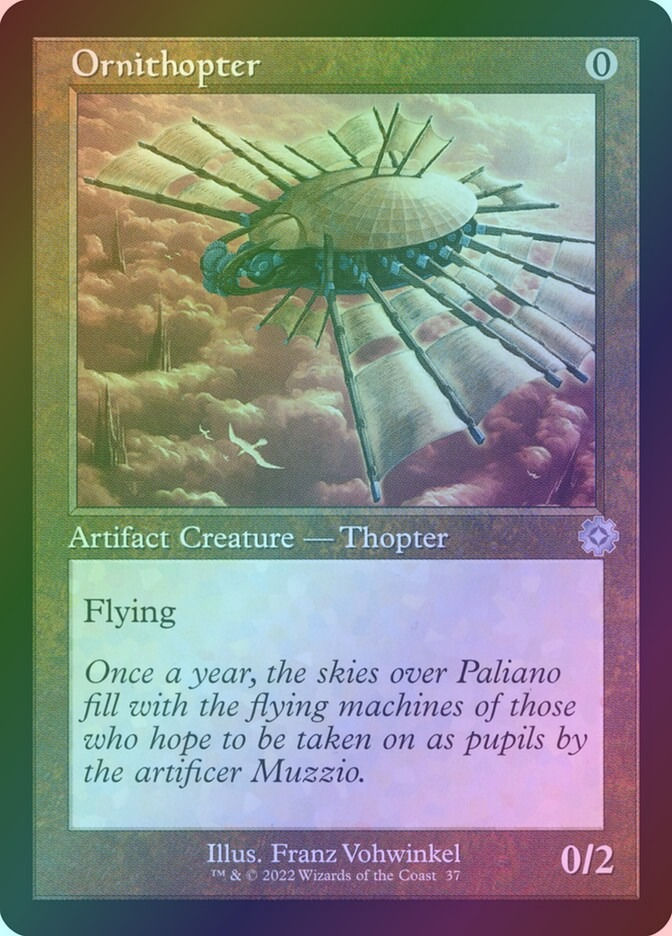 Ornithopter (BRR) (37) / Foil