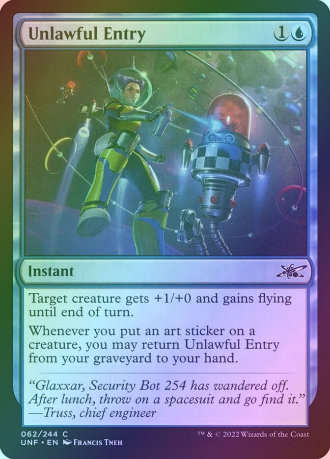 Unlawful Entry (UNF) (62) / Foil