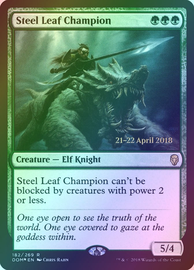 Steel Leaf Champion (PDOM) (182s) / Foil