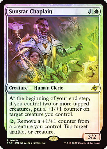 Sunstar Chaplain (EOE) (40) / Foil