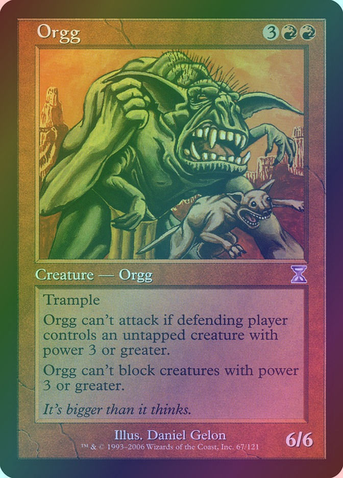 Orgg (TSB) (67) / Foil