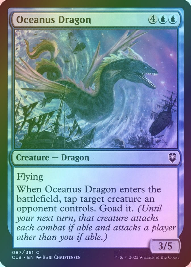 Oceanus Dragon (CLB) (87) / Foil