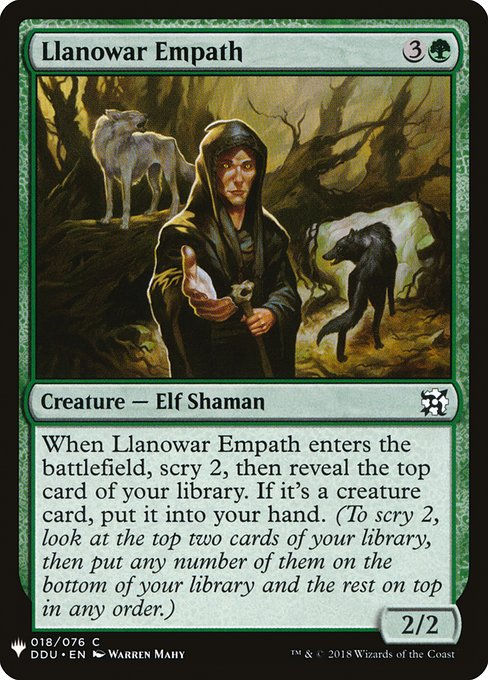 Llanowar Empath (PLST) (DDU-18)
