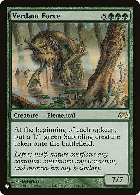 Verdant Force (PLST) (HOP-81)