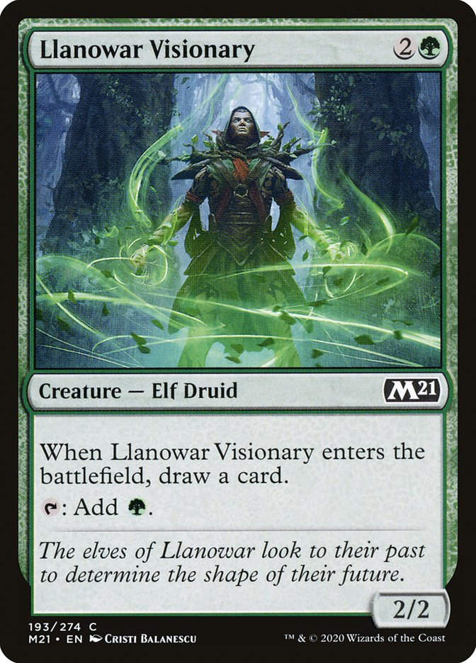 Llanowar Visionary (M21) (193)