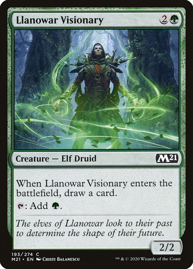 Llanowar Visionary (M21) (193)
