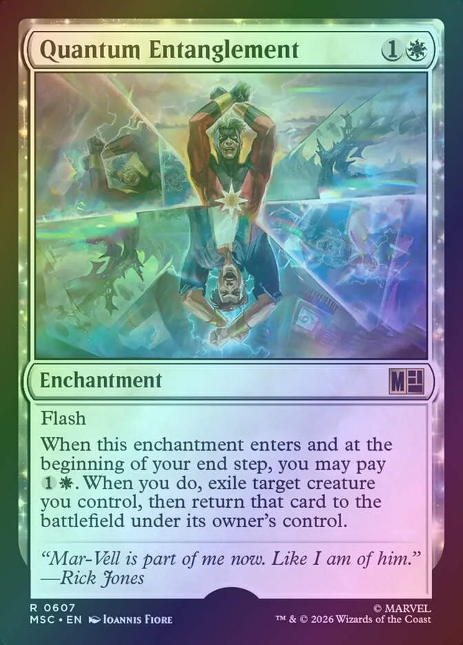 Quantum Entanglement (MSC) (607) / Foil