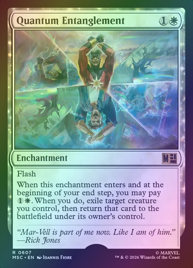 Quantum Entanglement (MSC) (607) / Foil