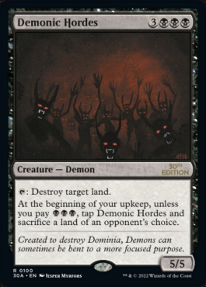 Demonic Hordes (30a)