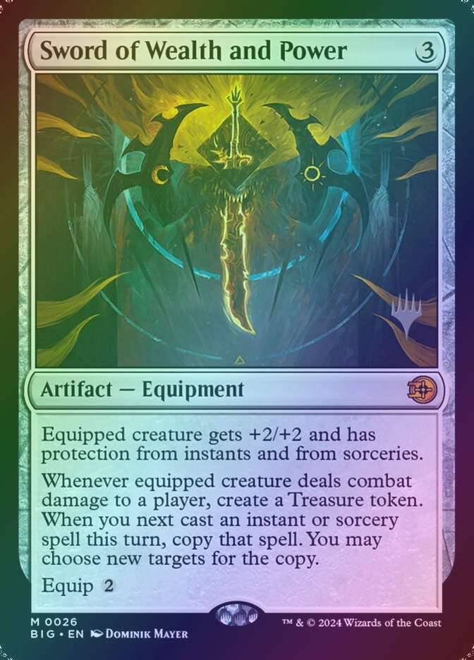 Sword of Wealth and Power (PBIG) (26p) / Foil