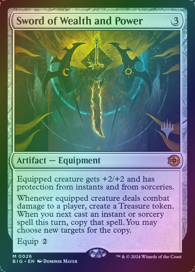Sword of Wealth and Power (PBIG) (26p) / Foil