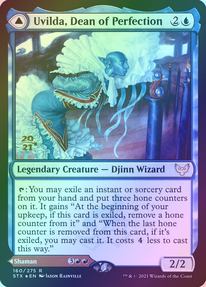 Uvilda, Dean of Perfection // Nassari, Dean of Expression (PSTX) (160s) / Foil