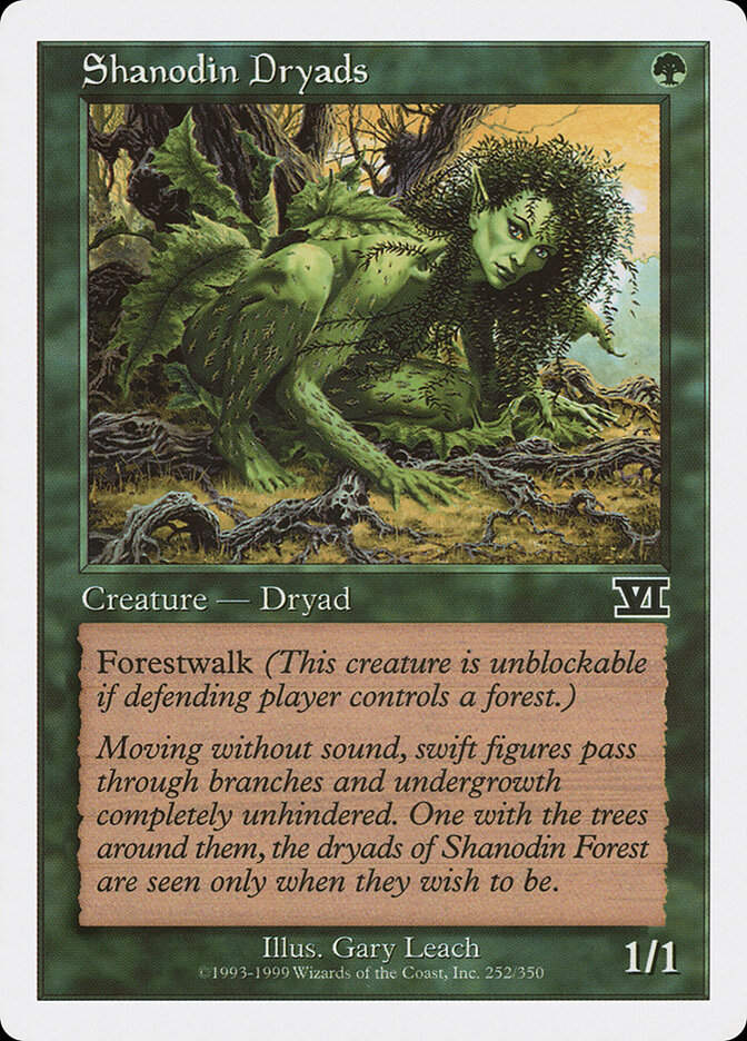 Shanodin Dryads (6ED) (252)
