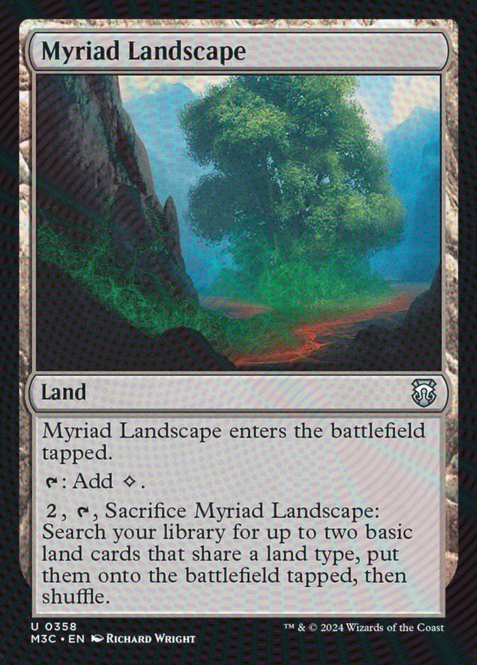 Myriad Landscape (M3C) (358) / Ripple Foil