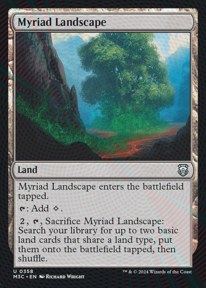 Myriad Landscape (M3C) (358) / Ripple Foil