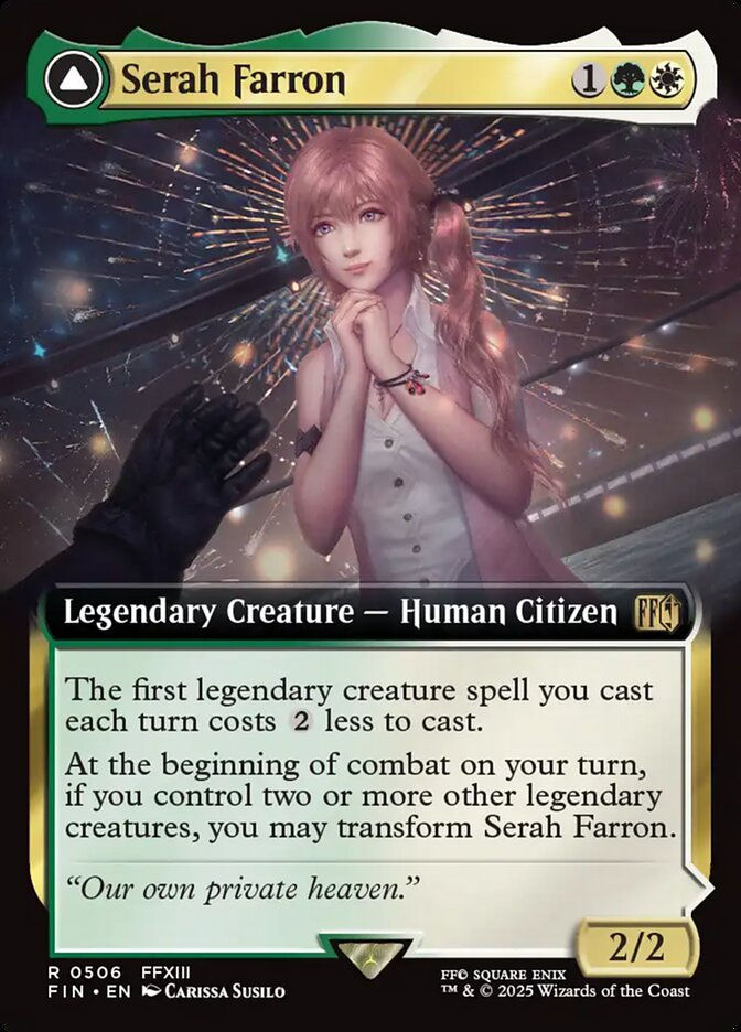 Serah Farron // Crystallized Serah (FIN) (506) / Extended Art — cara 1 de 2