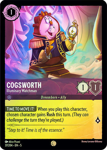 Cogsworth - Illuminary Watchman (LOR_SHS) / Foil