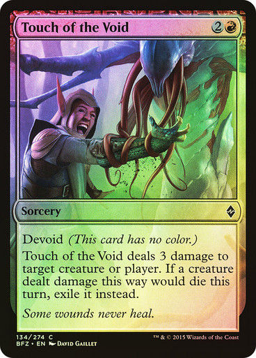 Touch of the Void (BFZ) (134) / Foil