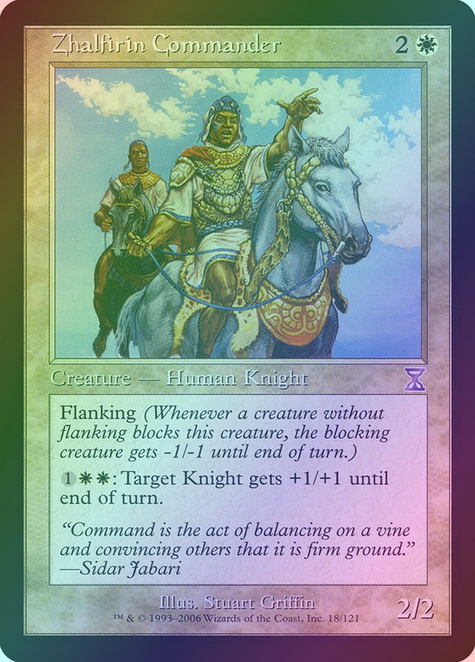 Zhalfirin Commander (TSB) (18) / Foil