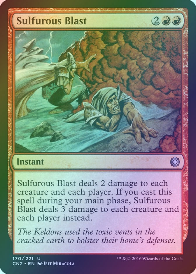 Sulfurous Blast (CN2) (170) / Foil