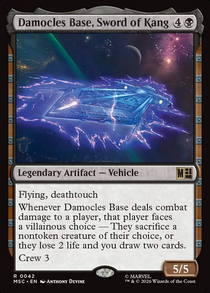 Damocles Base, Sword of Kang (MSC) (42)