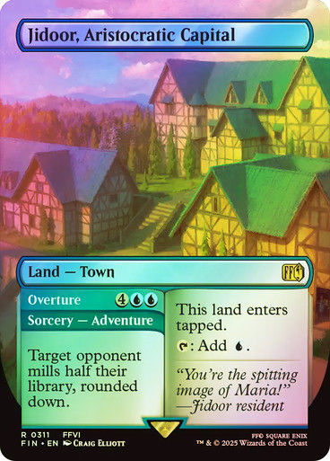 Jidoor, Aristocratic Capital // Overture (FIN) (311) / Borderless / Foil