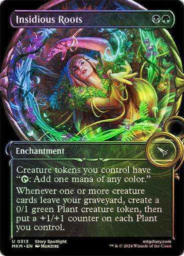 Insidious Roots (mkm) (313) / Showcase Foil