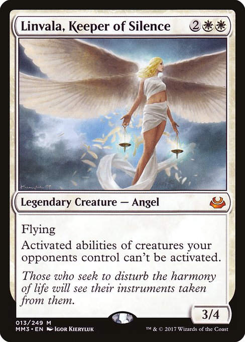Linvala, Keeper of Silence (MM3)