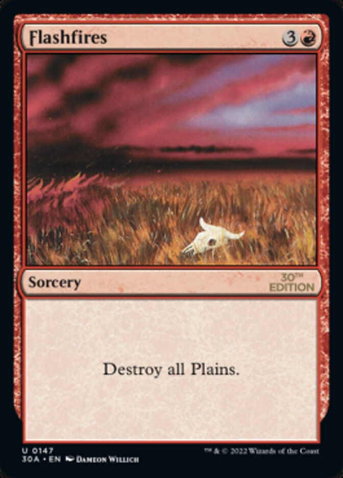 Flashfires (30a)