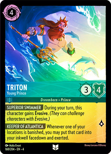 Triton - Young Prince (LOR_URS) / Foil