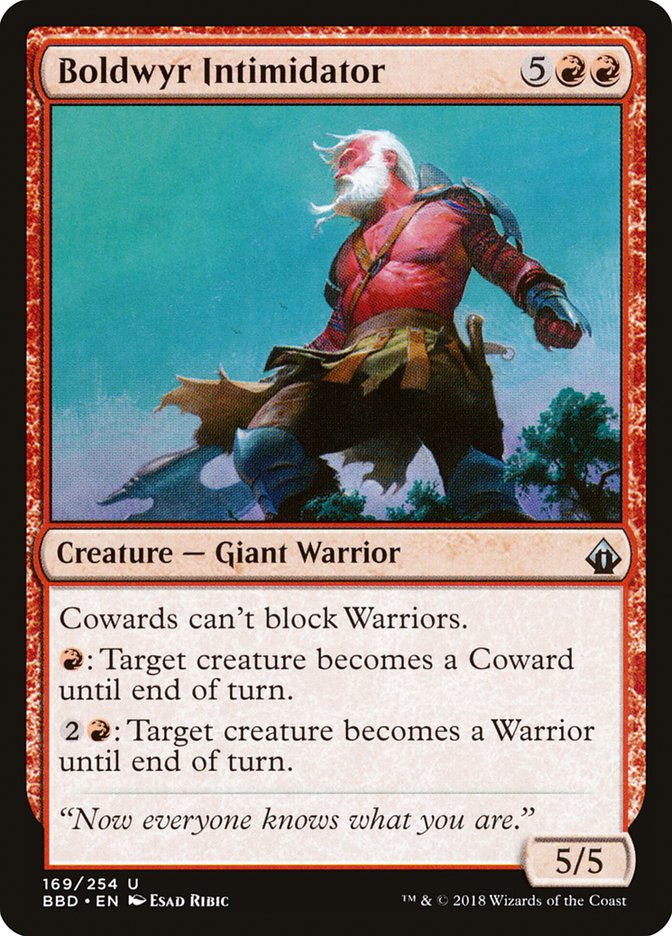 Boldwyr Intimidator (BBD) (169) / Foil