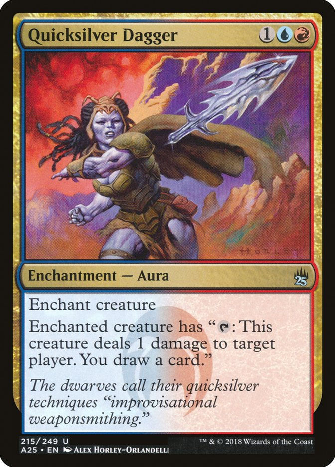 Quicksilver Dagger (A25) (215)
