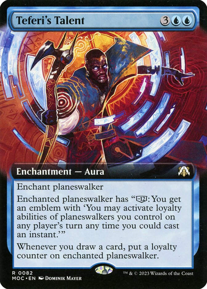 Teferi's Talent (MOC) (82) / Extended Art