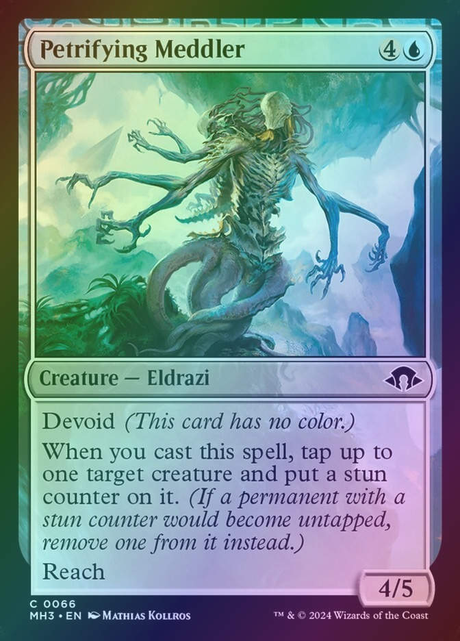 Petrifying Meddler (MH3) (66) / Foil
