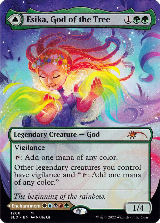 Esika, God of the Tree // The Prismatic Bridge (SLD) (1208) / Borderless