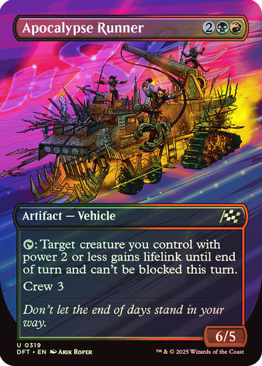 Apocalypse Runner (DFT) (319) / Foil / Borderless