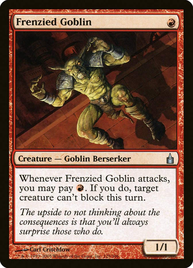 Frenzied Goblin (rav)